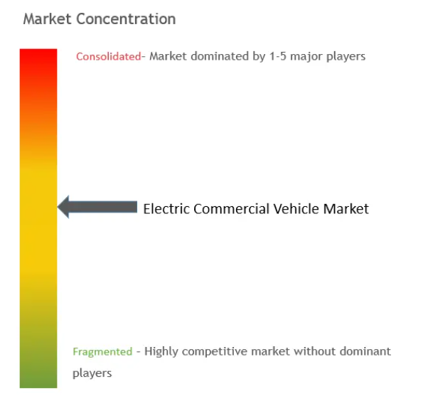 Electric Commercial Vehicle Market Concentration