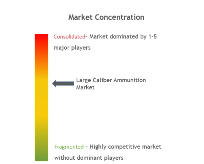 Large Caliber Ammunition Market Concentration