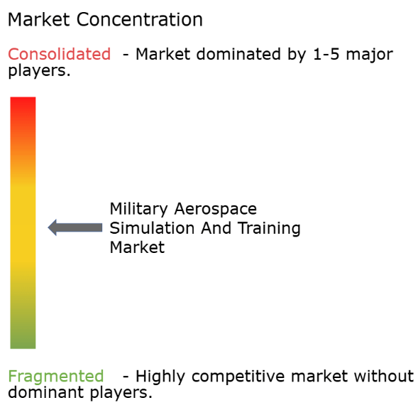 Military Aircraft Simulator & Training Market Concentration