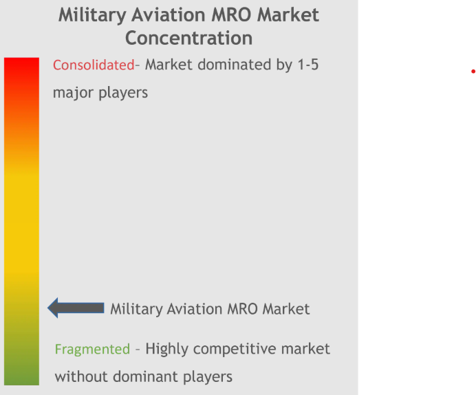 Military Aviation Maintenance, Repair, and Overhaul Market Concentration